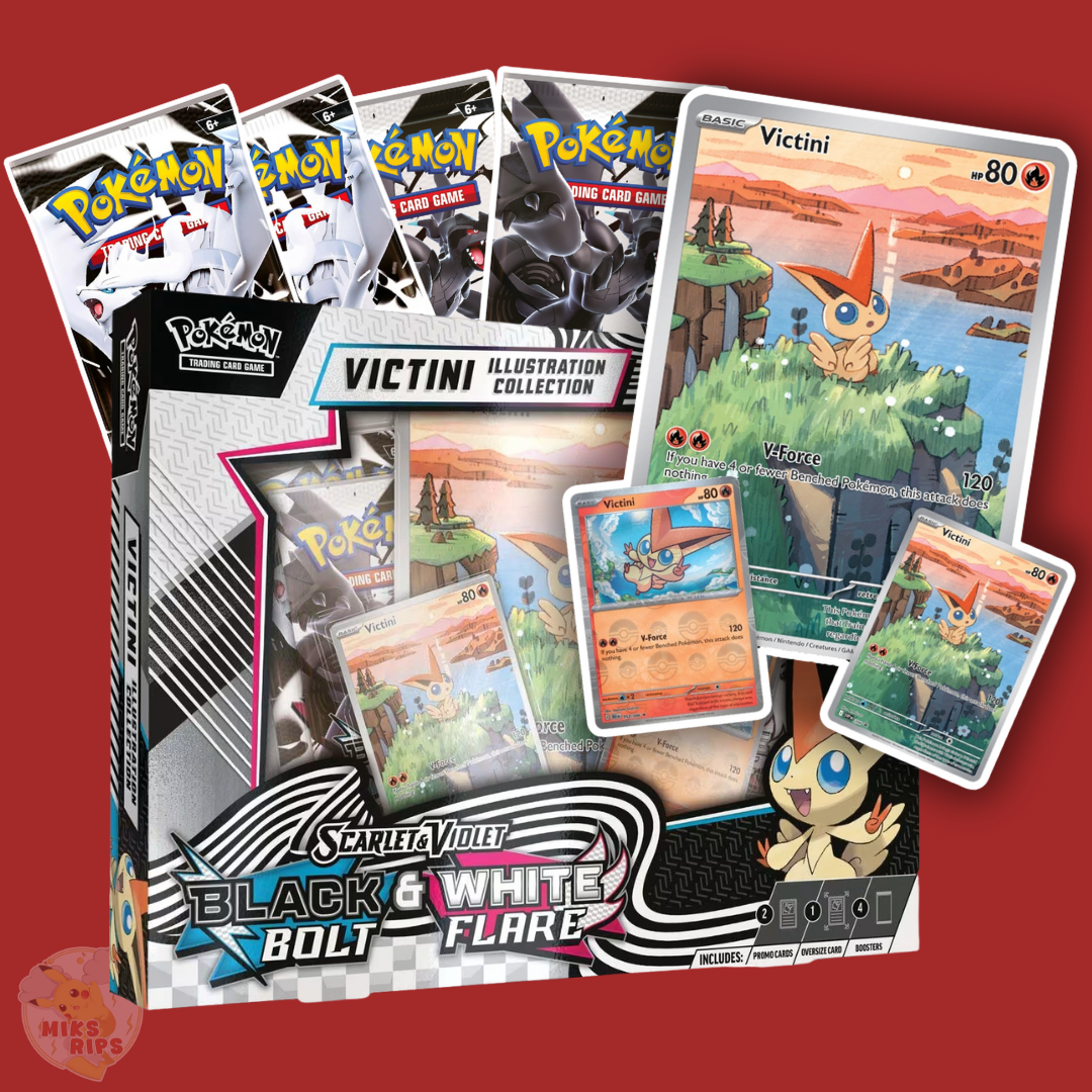 BLACK BOLT & WHITE FLARE VICTINI ILLUSTRATION COLLECTION