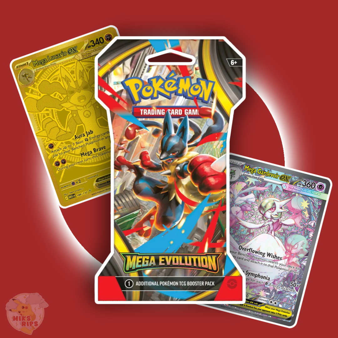 MEGA EVOLUTIONS BLISTER PACK