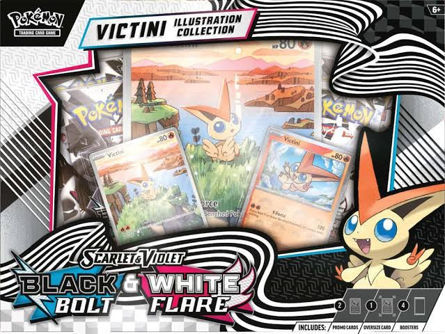 BLACK BOLT & WHITE FLARE VICTINI ILLUSTRATION COLLECTION