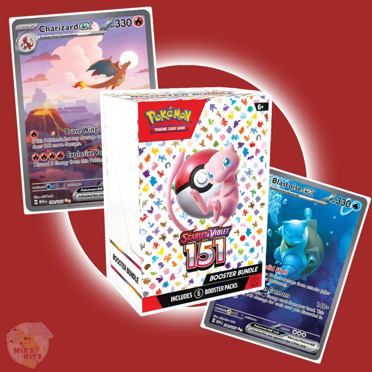 【英語版】151 Booster Bundle Pokemon 151 Booster Bundle, Scarlet and Violet Expansion