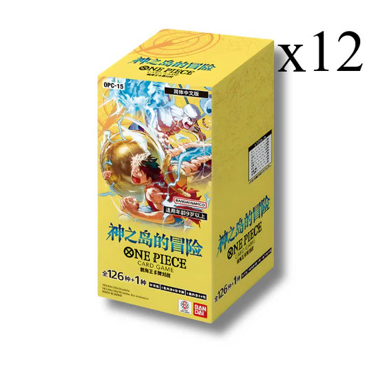 OP-15 JAPANESE BOOSTER BOX SEALED CASE